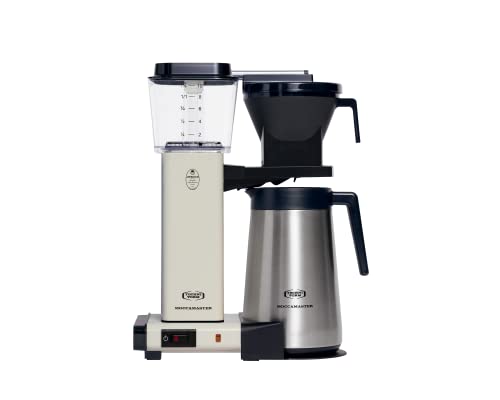 Moccamaster KBGT, Coffee Maker, Filter Coffee Machines, Thermos, Black, UK Plug, 1.25 Liters