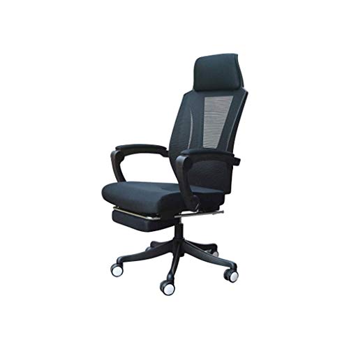 SDFGH Ergonomic Office Chair, Reclining Office Chair with Lock Function and Lumbar Support, Executive Office Chair with Headrest