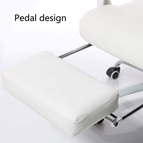 NXYJD Office Racing Gamer Chairs Computer Gaming Chairs Ergonomic Home Office Adjustable Lifting Swivel Armchair with Footrest