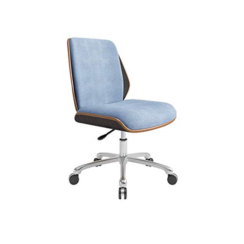 n/a Leisure Chair Computer Chair Fabric Office Chair Backrest Swivel Chair Simple and Comfortable Sedentary Backrest Swivel Chair Fashion Bedroom