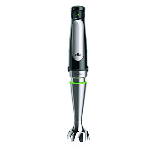 Braun House Hold MultiQuick 7 Black, MQ7045X Hand Blender, Mixer, ActiveBlade System, EasyClick Plus System, Splash Control