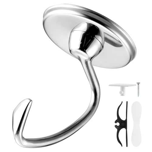 FUNYKICH 4.5/5 Quart Flex Edge Beater for KitchenAid Tilt-Head Stand Mixer, All-Metal Die Cast Blade with Both-Sides Flex Silicone Edges Bowl Scr