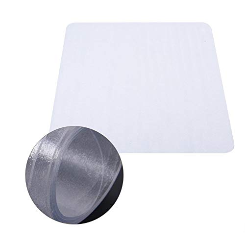PVC Floor Mat Protector, Non Slip Home/Office Chair Mat Protector Transparent Chair Mat for Hard Floors(90*120)