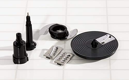 Daewoo SDA2100 750W Plastic Compact Food Processor with 2L Bowl and 1.8L Blender Jug, Stainless Steel Chopping Blades for Slicing and Grating, UK