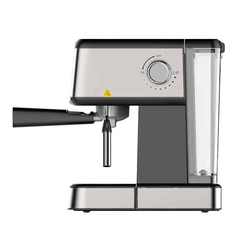 Innoteck Kitchen Pro Barista Deluxe Coffee Maker - Coffee Maker with Milk Frothing Wand & 15 Bar Pump - 1.5L Water Tank - Touch Control - 950W Co