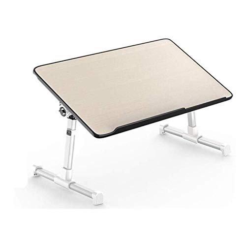 N/A Foldable Computer Desk, Simple Laptop Desk Foldable Dormitory Home Lazy Small Table