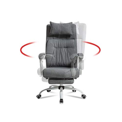n/a Reclining Office Desk Chair Adjustable High Back Ergonomic Computer Mesh Recliner Home Office Chairs with Footrest and Lumbar Support