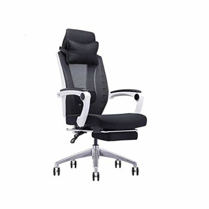WALNUT Home Reclining Office Chair Capacity Ergonomic Computer Mesh Recliner Executive Swivel Office Desk Chair Task Chair (Color : A)