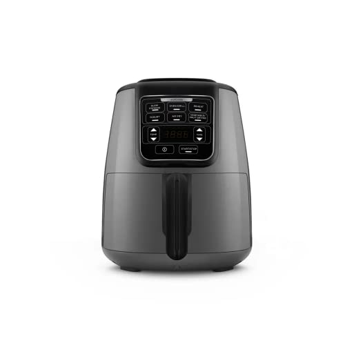 Karaca Air Cook Air Fryer, 2 in 1 Smart Oil Free Oven Cooker, 4 L, 1500W Airfryer with Less Fat Technology, Stew Function, Easy Meals, Circulatio