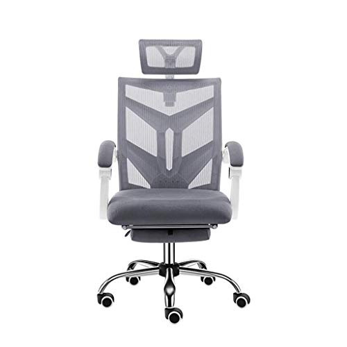 n/a Office Chair Ergonomic High-Back Swivel Mesh Chair Armrest Desk Chair Adjustable Seat Height