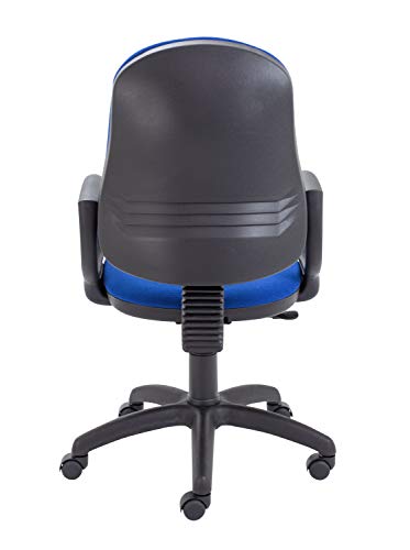 Office Hippo High Back Swivel Desk Chair, Ergonomic Home & Office Chair With Height Adjustable Seat & Backrest, Fixed Arms For Extra Comfort, Com