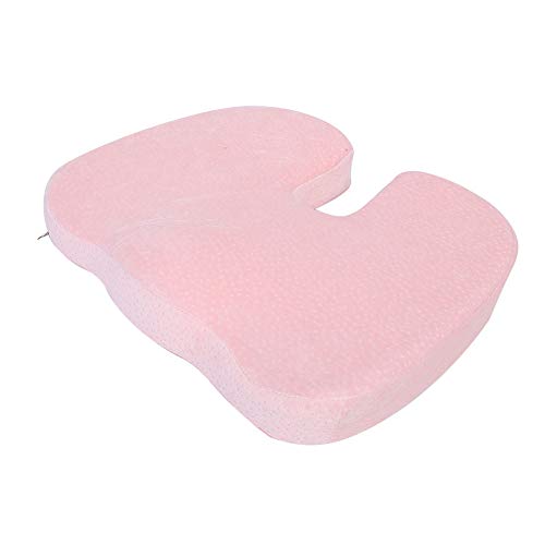 Shanrya Pink Coccyx Cushion, Coccyx Orthopaedic Pillow for Men Women Home