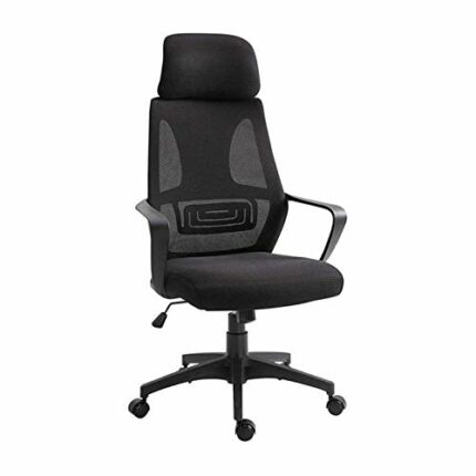 ZXNRTU Relax Comfortably Safe Office Chair Adjustable Ergonomic Home Office Desk Chairs with Arms and Back Support, Breathable Mesh Design and Pa