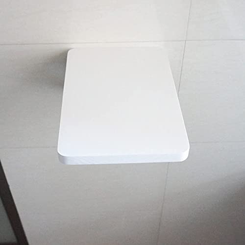 SKOAJAS Wall Table Folding for Kitchen, Breakfast Bar Table, Compact Small Space Dining Table Computer Desk Workstation Wall Mounted Drop Leaf De