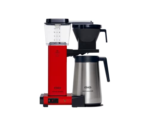 Moccamaster KBGT, Coffee Maker, Filter Coffee Machines, Thermos, Black, UK Plug, 1.25 Liters