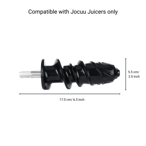 Jocuu Accessory No. 6, Spiral Auger Replacement Part for Slow Masticating Juicer ZM1503, Cold Press Drill, Easy to Assemble, Disassemble & Clean,