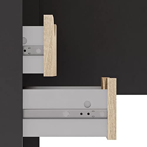 Furniture To Go | Function Plus Corner Desk 2 Drawers in Walnut