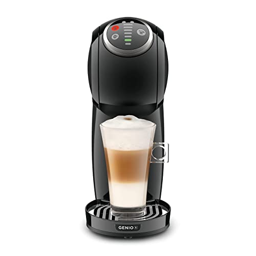 De'longhi Nescafe Dolce Gusto, Genio S PlusEDG315.B,Pod Capsule Coffee Machine , Espresso, Cappuccino, Latte and more, Black