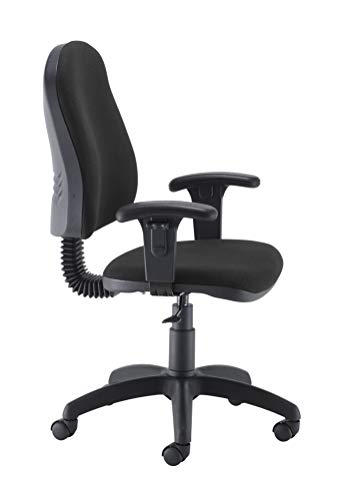 Office Hippo High Back Swivel Desk Chair, Ergonomic Home & Office Chair With Height Adjustable Seat, Arms & Backrest For Extra Comfort, Computer