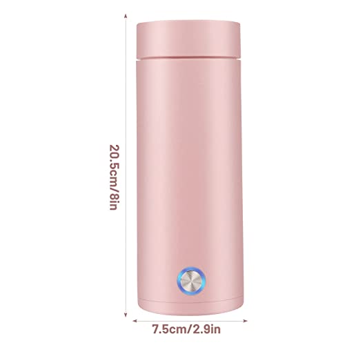 IWILCS Portable Travel Electric Kettle, 400ML Mini Electric Kettle Travel Kettle, 3 in 1 Portable Kettle, Automatic Shut off, Travel Tea Kettle f