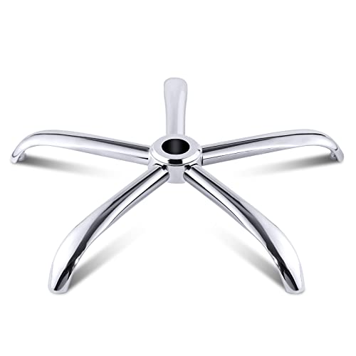 Sytopia Office ChairBase, 28 Inch Office Chair BaseReplacement with Reinforced Metal Legs (2200Lbs), Chair BottomPart for Most Chairs, Universal