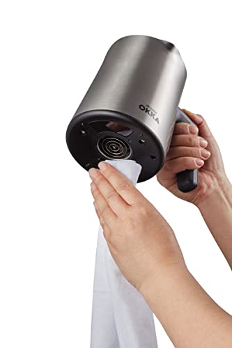 Arzum Okka Rich Automatic Turkish Coffee and Hot Beverage Maker, Velvetiser, Black/Chrome