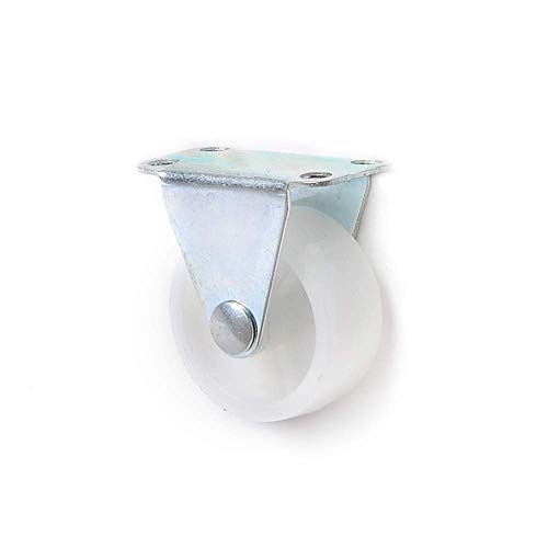 MU Swivel Castor Wheels Pp Heavy Duty Castors for Small Home Office Furniture Industrial Work Cart Separately,1.5" Fixed Stem