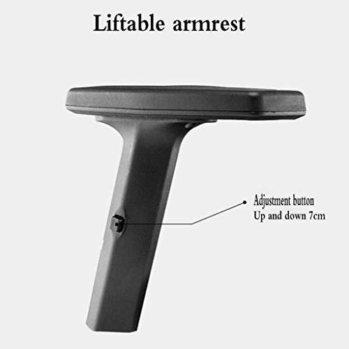 HJW Game Chair Mesh High Back Swivel Office Chair Adjustable Armrest Breathable Mesh Home Computer Chair Desk Chair Armchair