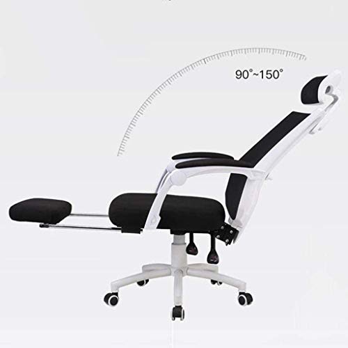 n/a Office Chair Ergonomic High-Back Swivel Mesh Chair Armrest Desk Chair Adjustable Seat Height