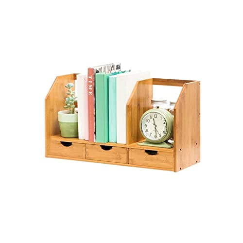 NXYJD Creative Student Bookshelf Landing Office Storage Rack Home Simple Bookcase