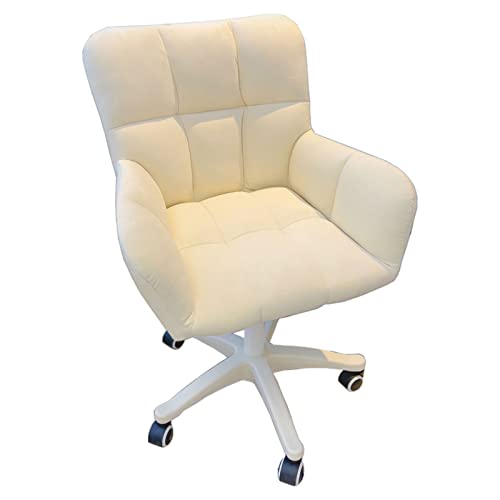 Office Swivel Desk Chair, Ergonomic Computer Chair, Height Adjustable Chair with Armest for Home Office Reception
