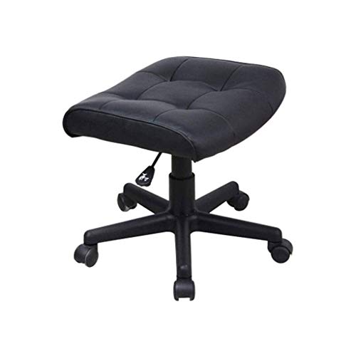 LEIGE Small Computer Chair Home Footrest Lift Staff Chair Work Stool Office Seat Foot Change Shoe Stool Compact