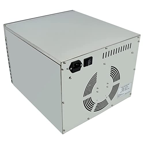 Food Dehydrator Machine, 6 Tray Stainless Steel Fruit Dryer Machine, Touch Panel with 24H- Timer & 20-90°C Temperature Control, for fruit vegetab