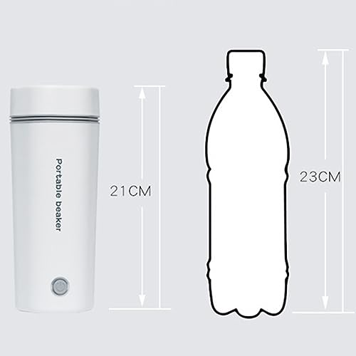 Eilisa Portable Travel Electric Kettle - 350ml Capacity, 300W Fast Boil, Stainless Steel Inner Liner, Auto Shut-Off, One Cup Mini Kettle for Tea