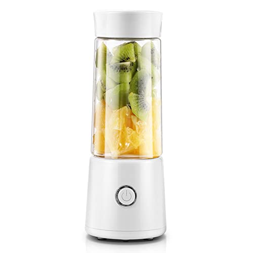 Maizoon USB Juicer Cup Portable Blender Mini Electric Household Fruit Mixer Shakes and Smoothies Powerful Motor 1500mah 4 Blades for Home Travel