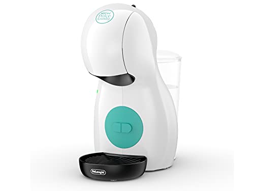 DeLonghi Nescafé Dolce Gusto Piccolo XS Pod Capsule Coffee Machine, Espresso, Cappuccino and more, EDG210.W, 0.8 liters, White & Green