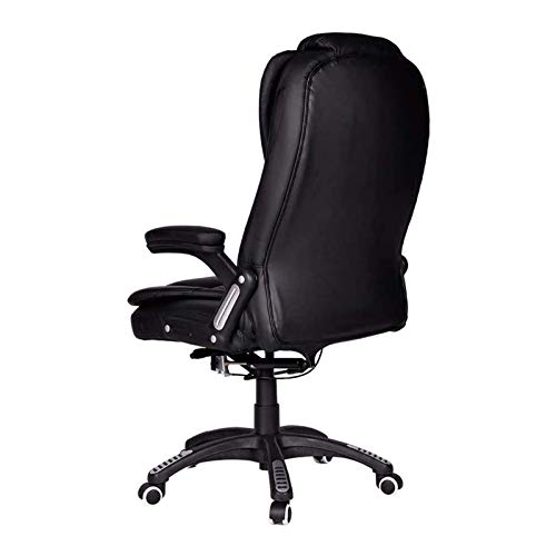 ZXNRTU Relax Comfortably Safe Office Chair Leather Gaming Chairs - Adjustable Height Executive Home Office Desk Chair, Thick Padding for Comfort