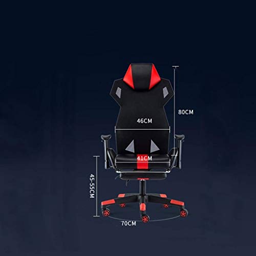 n/a Study/Office Chair Gaming Seat Pc Gamer Chair Rotating Office Furniture with Handrails Mesh Chair