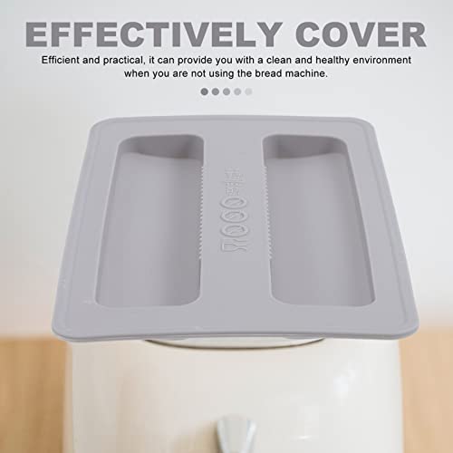 Healeved Silicone Toaster Dust Cover 2 Slice Toaster Lid Kitchen Appliance Cover