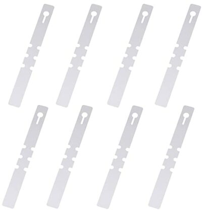 100 PCS Plant Labels Plastic Tree Tags Wrap Around Plant Hanging Tags Waterproof Garden Tags Nursery Plant Labels Markers Three Gears Adjustable