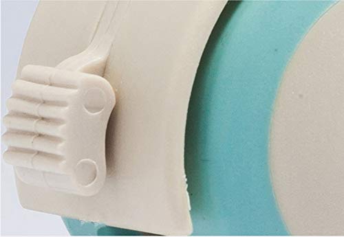 SKOAJAS Plate Casters Crib Mute Flip Swivel Wheel,Furniture Caster with Brakes,with Metal Flip Bracket,Mute Smooth,Quiet,with Mounting Screws,for