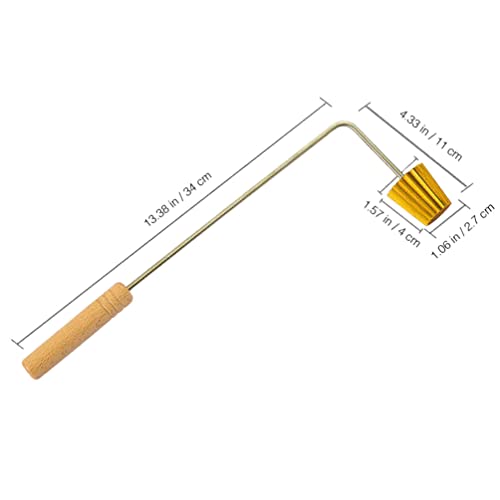 PATKAW Flower Rosette Iron Waffle Molds Cookie Pastry Molds Frying Molds Waffle Molds Egg Tart Maker Kitchen Gadget for Dessert Biscuit Waffle Ba