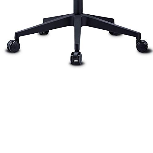 LEIGE Office Recliner Chair, High-Back Desk Chair with Lumbar Support, Height Adjustable Seat, Breathable Mesh Back, Black