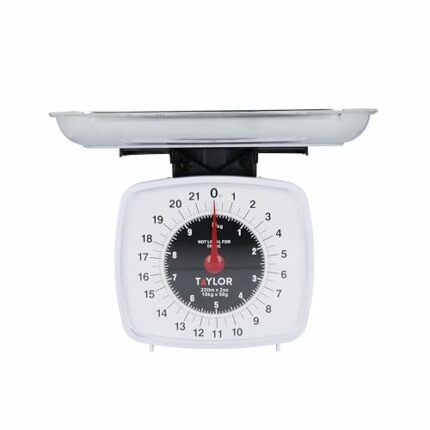 Taylor Mechanical Food Scale, Highly accurate Kitchen Scale, High Capacity Digital Food Scale up to 10kg, Gift Boxed