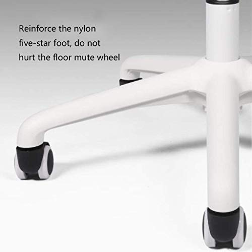 n/a Office Chair, Mid Back Office Computer Swivel Desk Task Chair, Ergonomic Executive Chair with Armrests (Color : Gray, Size : 90.5 * 56.5 * 48