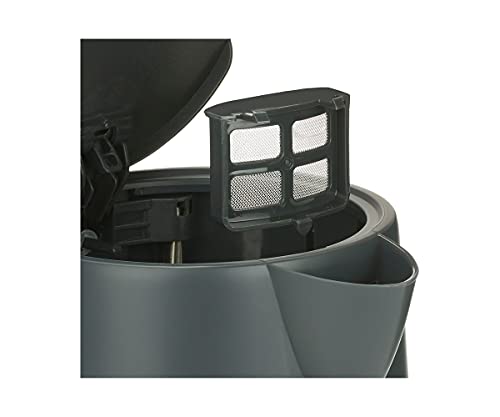 Kenwood Abbey Lux Water Kettle, 360° Swivel Base, Fast Boiling, Removable Filter, Water Capacity 1.7L, ZJP05.C0DG, 3000W, Dark Grey with Rose Gol