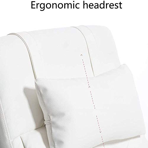 NXYJD Office Racing Gamer Chairs Computer Gaming Chairs Ergonomic Home Office Adjustable Lifting Swivel Armchair with Footrest