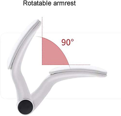 XJWWW-URG Office Work Chair, Leather Bow Back Office Chair, Leather Chair for Office and Home URG