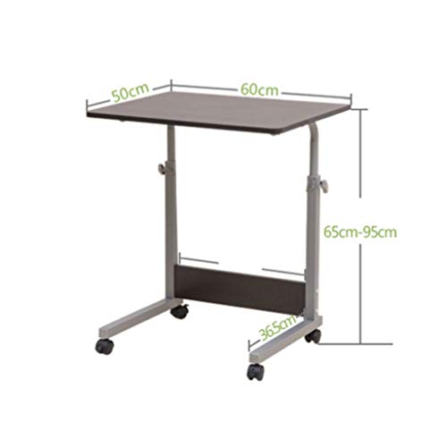 NXYJD Height Adjustable Office Desk, All-Purpose Utility Table, Sit to Stand Up Desk Home Computer Desk
