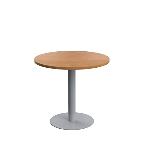 Office Hippo Circular Office Table, Sturdy & Robust Mid-Height Table Desk, Circular Work Table For Home Office, Versatile Desk Table For Canteen,